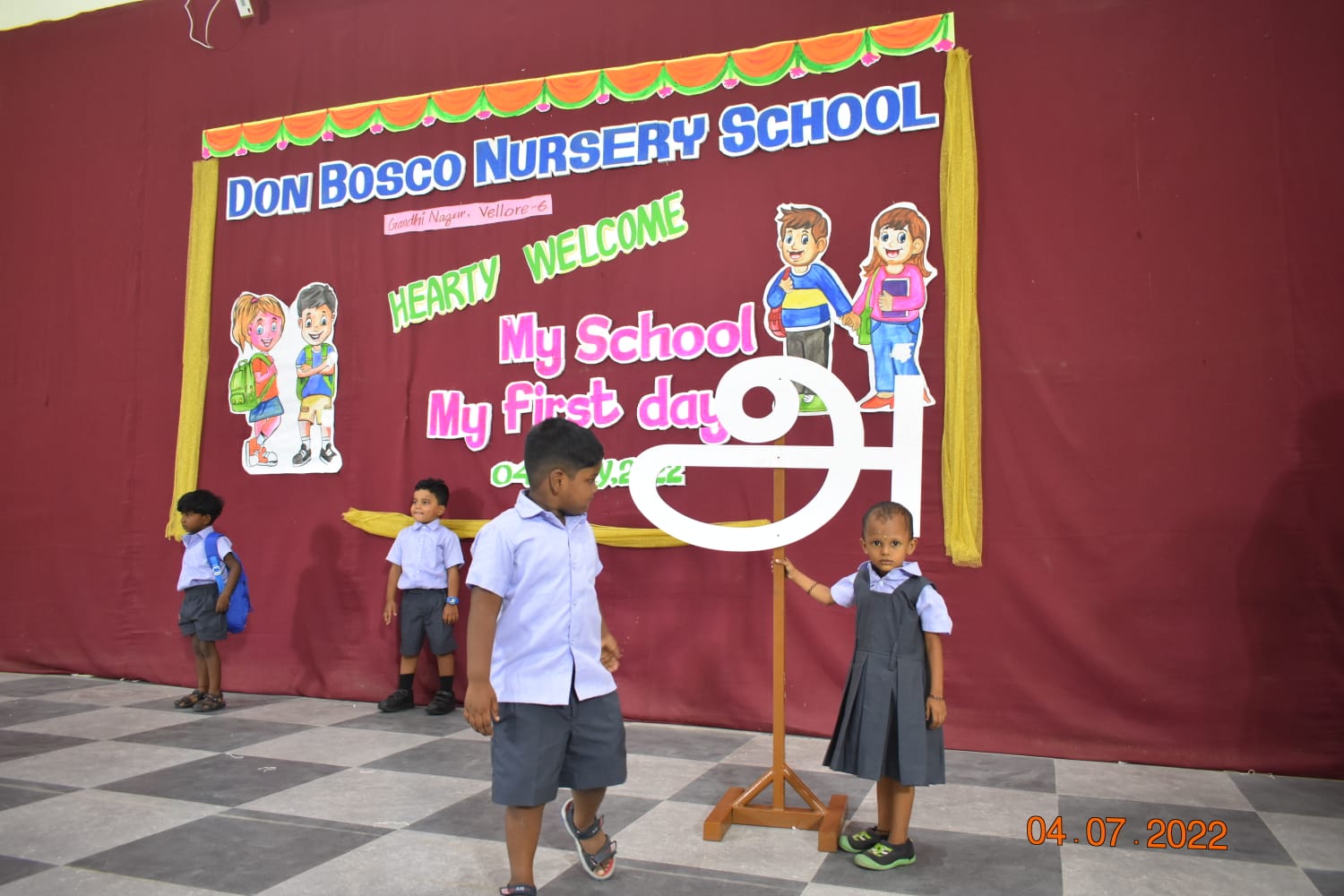 KG School Re-open Day 2022